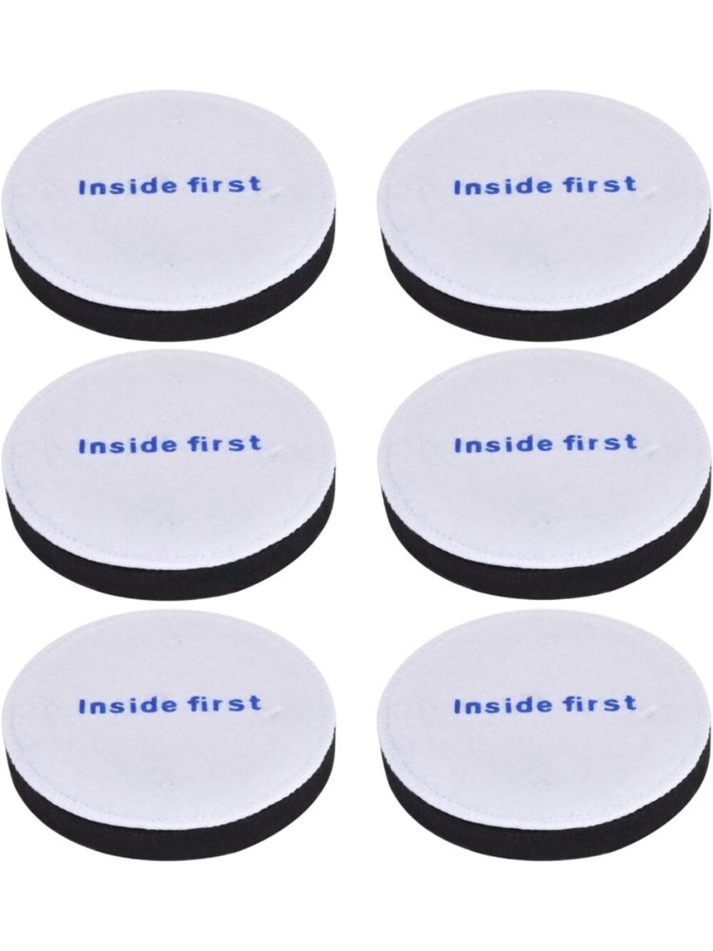 6 Pack Foam Filters for Lightweight Bagless Vacuums, Compatible with Eureka
